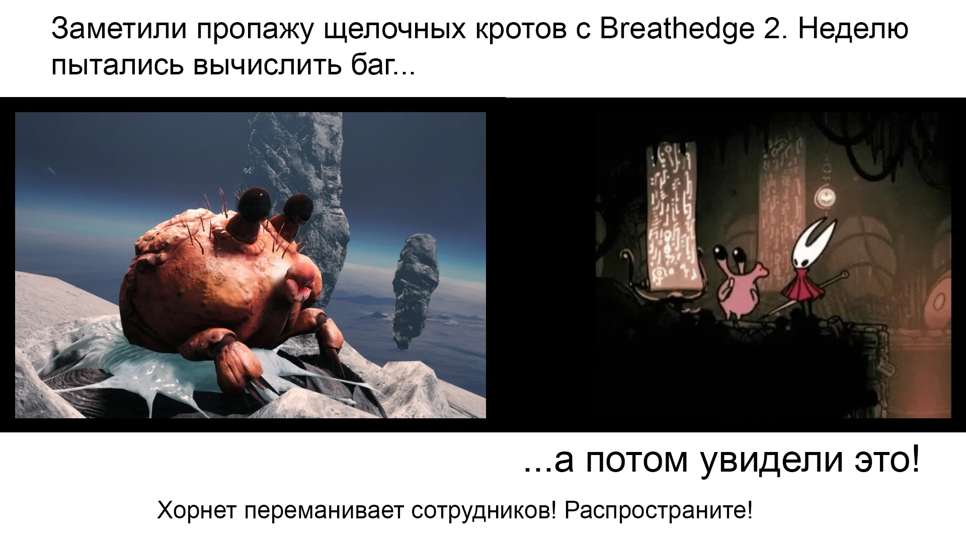 Чем ближе релиз, тем больше багов (арт)